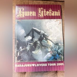 Gwen Stefani Signed Poster